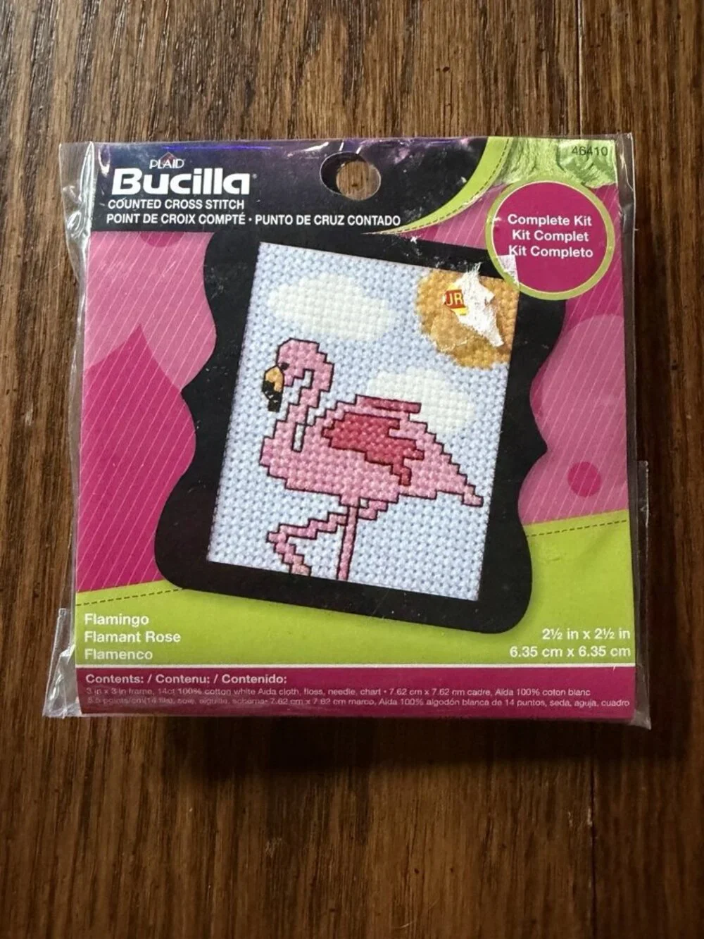 Bucilla Flamingo & M.C.G. Textiles Mary & Jesus Counted Cross Stitch